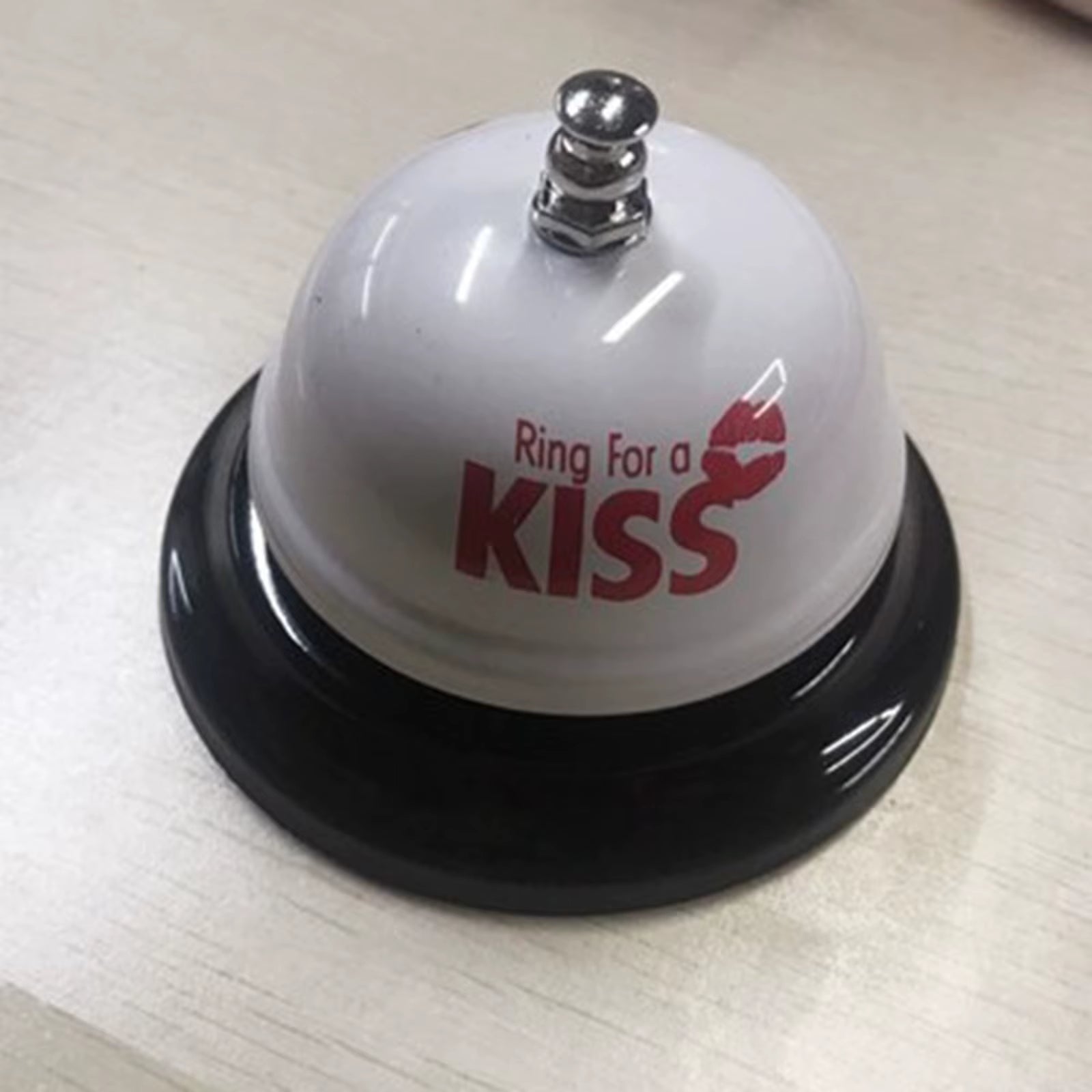 Handheld Red Metal Sex Funny Ring Bell for Valentine Party Service Bar Cafe Bachelor Party Ringing Bell Desktop Decorations